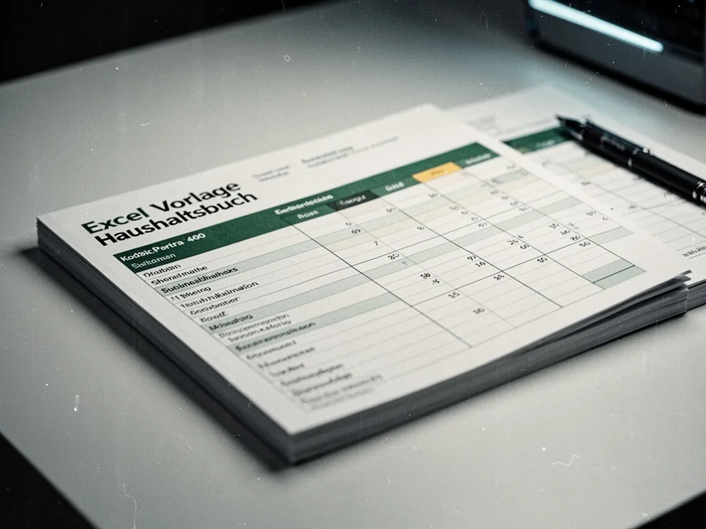 Excel-Vorlage Haushaltsbuch: Die clevere Budgetkontrolle