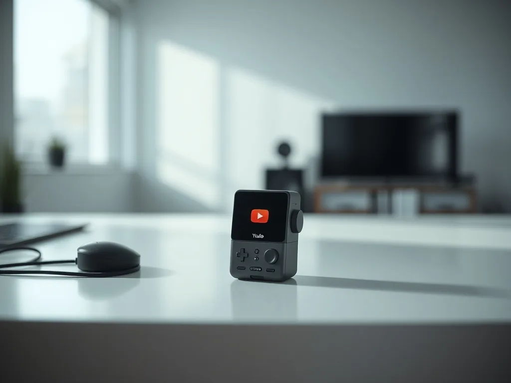YouTube-Logo mit einem MP3-Symbol daneben, stilisiert